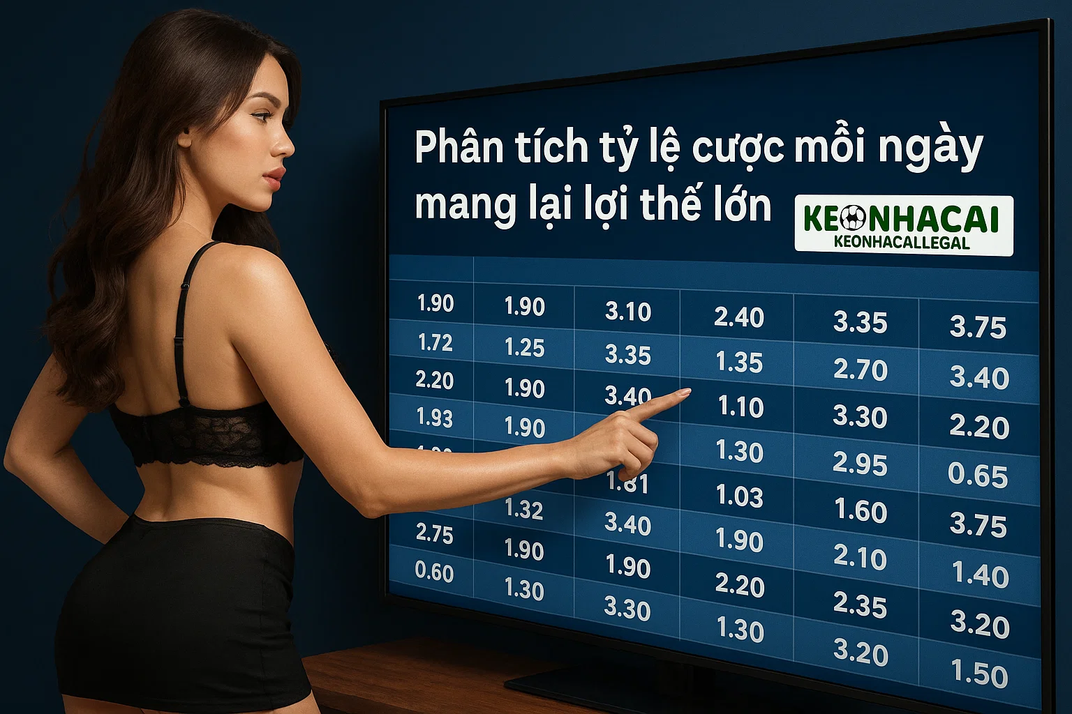 Phân tích tỷ lệ cược mỗi ngày mang lại lợi thế lớn